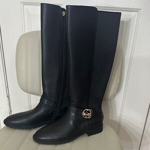 Coach Black Over the Knee Boots